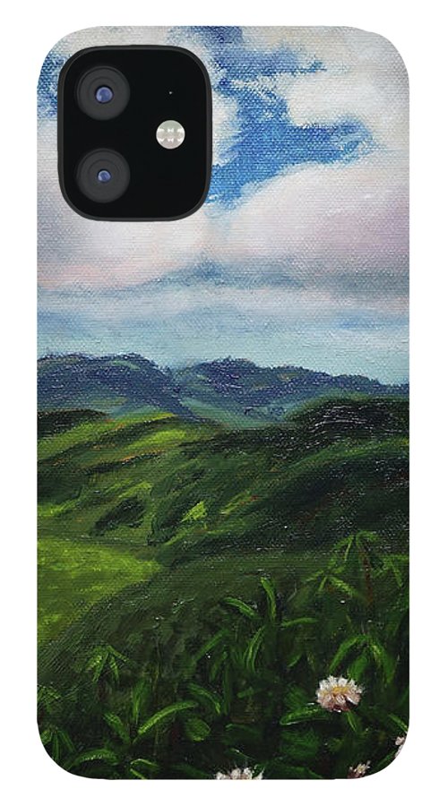 Emerald Mountains- Phone Case