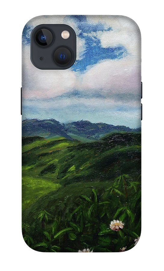 Emerald Mountains- Phone Case