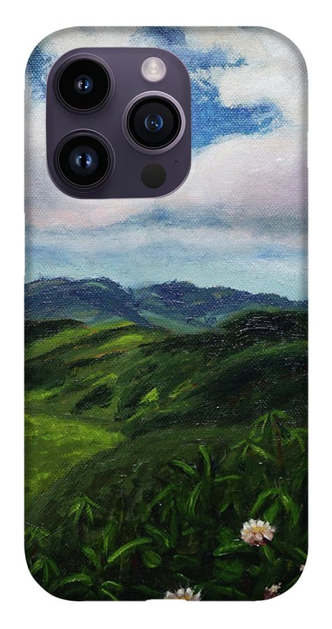 Emerald Mountains- Phone Case