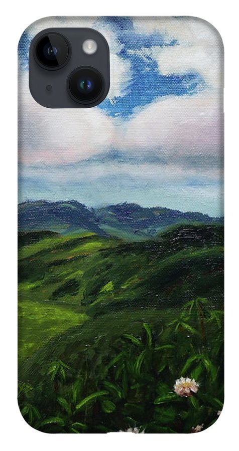 Emerald Mountains- Phone Case