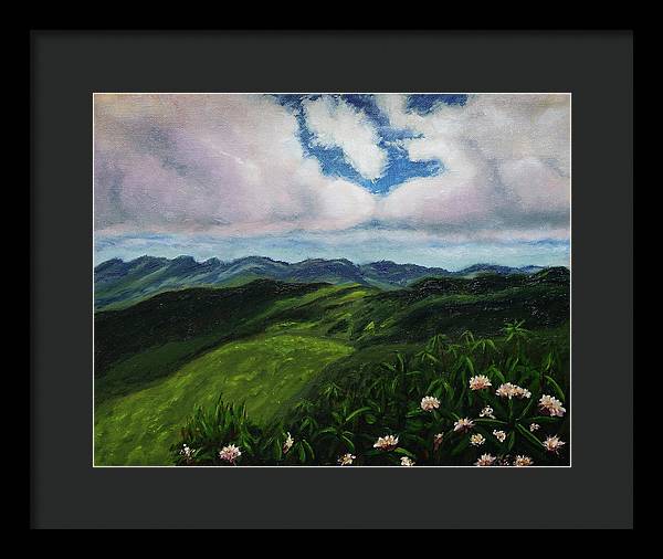 Chimney Rock, NC - Framed Print