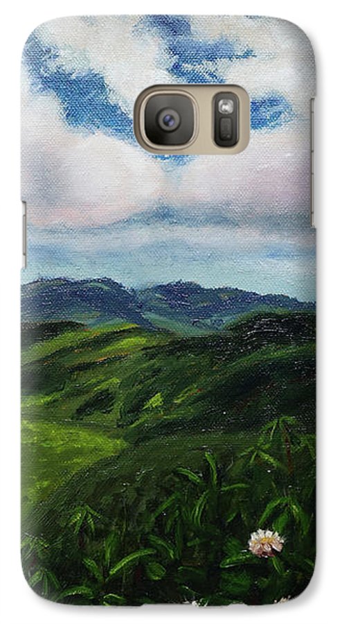 Emerald Mountains- Phone Case