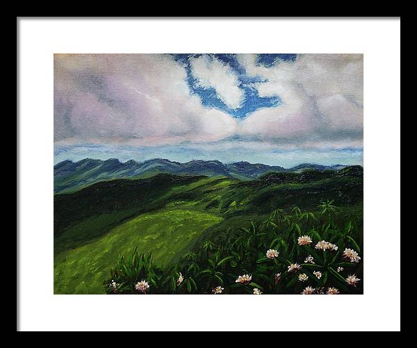 Chimney Rock, NC - Framed Print