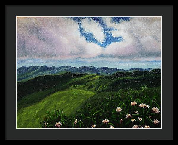 Chimney Rock, NC - Framed Print