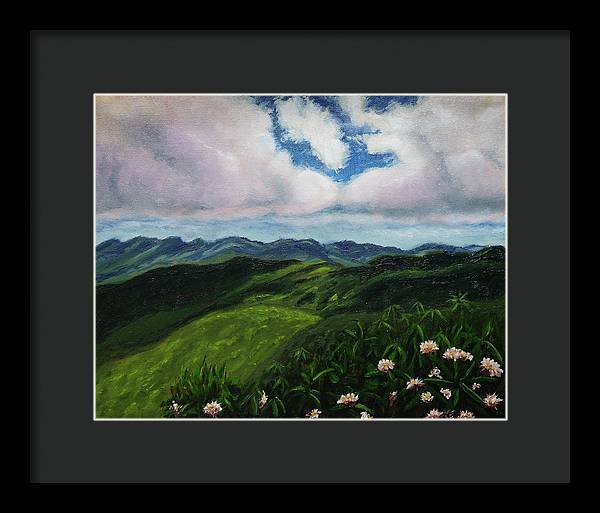 Chimney Rock, NC - Framed Print
