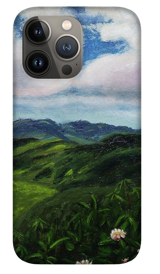 Emerald Mountains- Phone Case