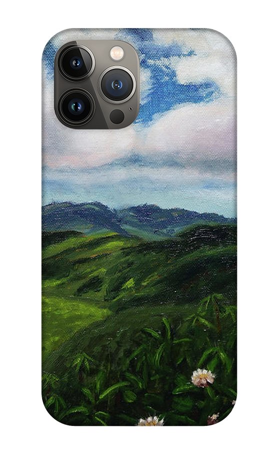 Emerald Mountains- Phone Case