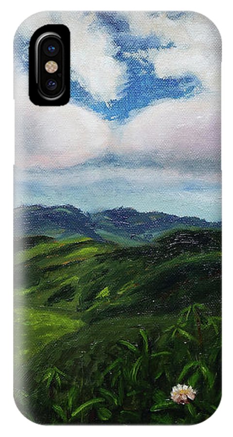 Emerald Mountains- Phone Case
