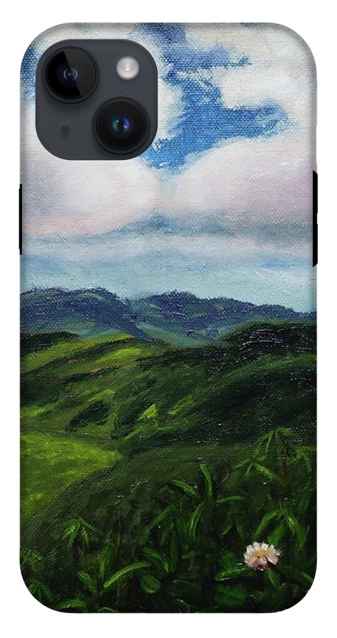 Emerald Mountains- Phone Case