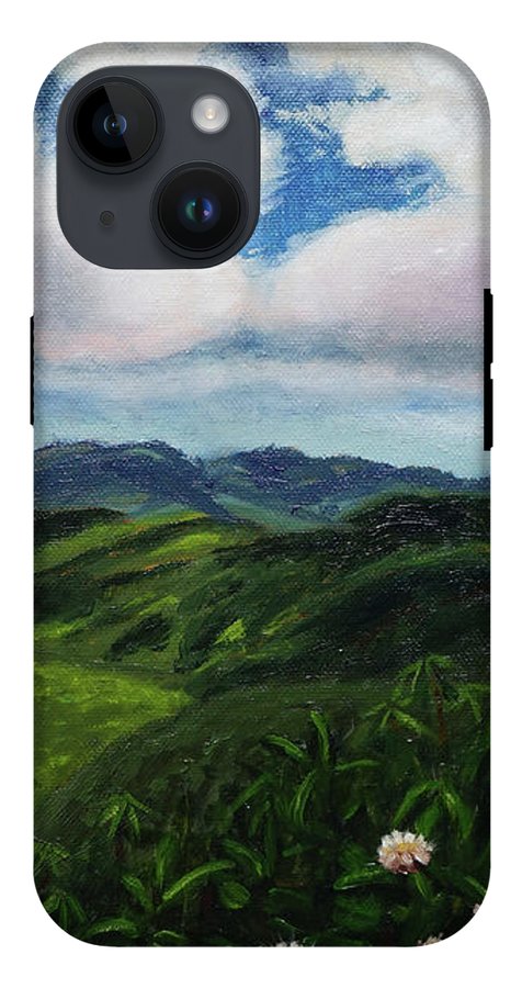 Emerald Mountains- Phone Case