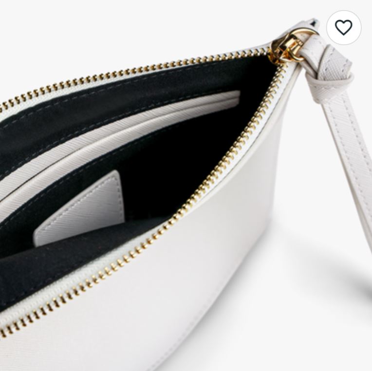 Clutch Bag-Grey Snake