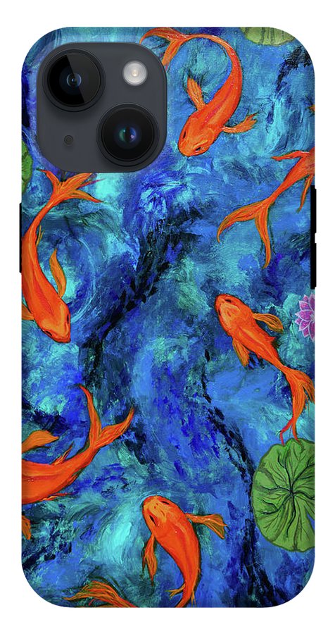 Dancing Koi - Phone Case