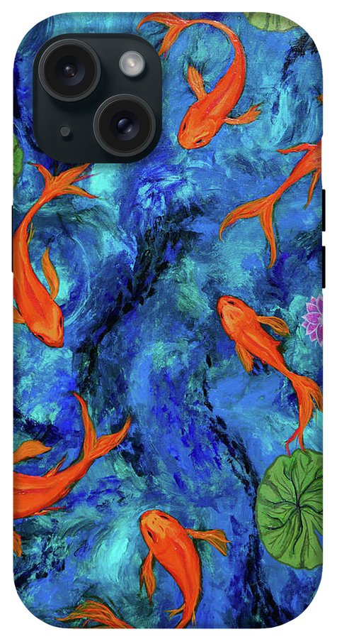 Dancing Koi - Phone Case