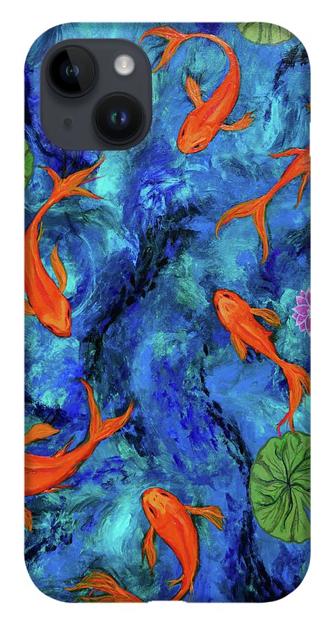 Dancing Koi - Phone Case