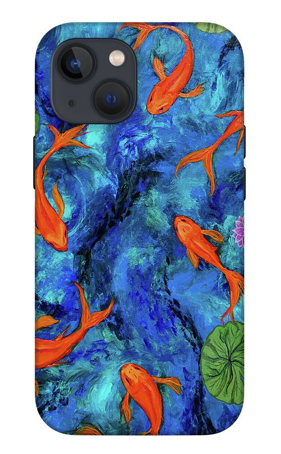 Dancing Koi - Phone Case