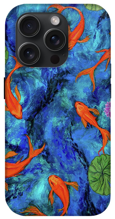 Dancing Koi - Phone Case
