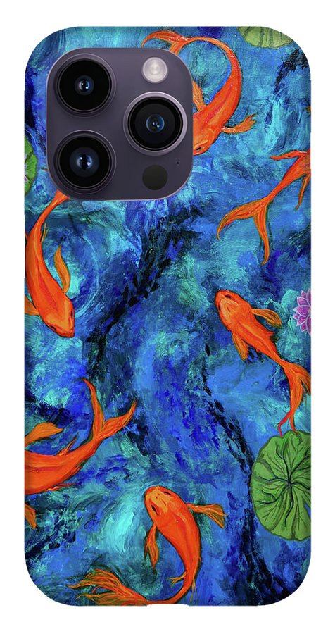 Dancing Koi - Phone Case