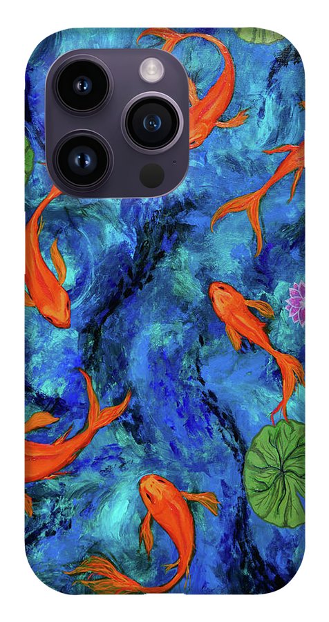 Dancing Koi - Phone Case