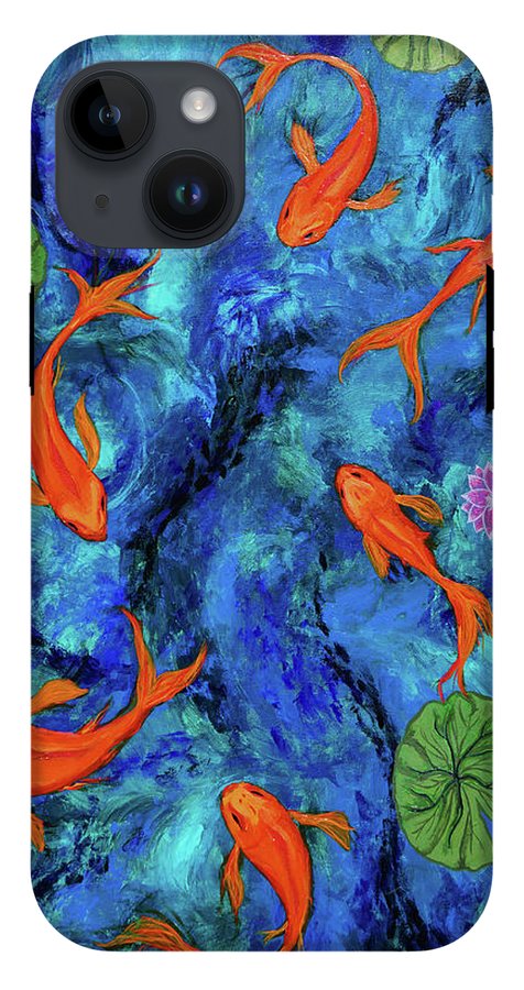 Dancing Koi - Phone Case
