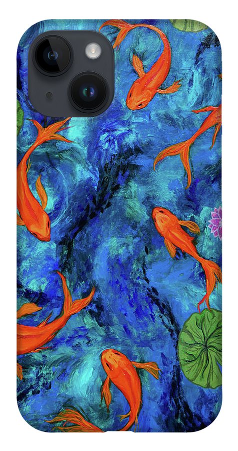 Dancing Koi - Phone Case