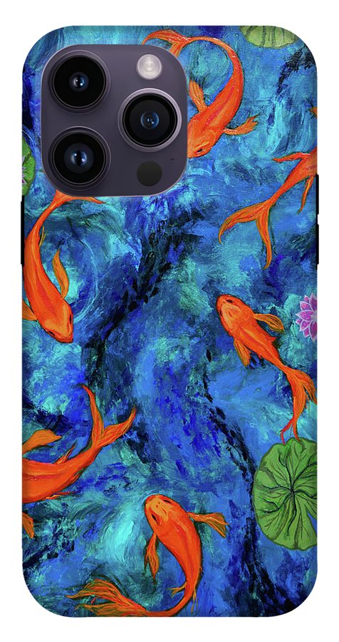 Dancing Koi - Phone Case