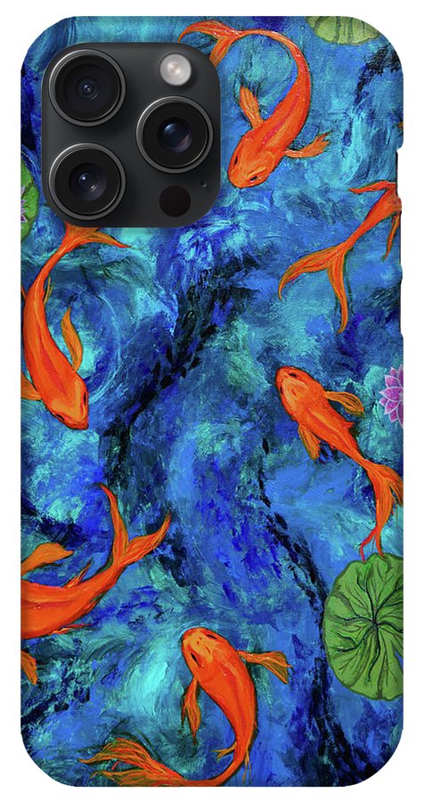 Dancing Koi - Phone Case