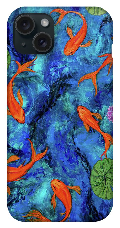 Dancing Koi - Phone Case
