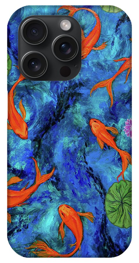 Dancing Koi - Phone Case