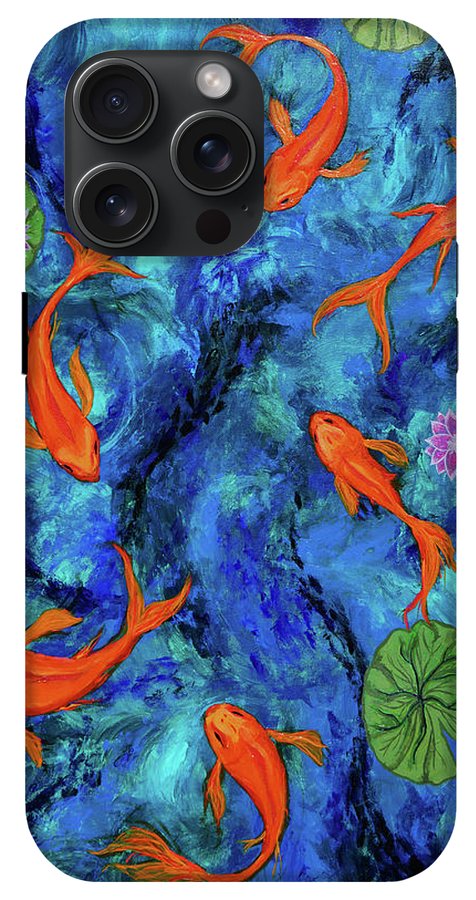 Dancing Koi - Phone Case