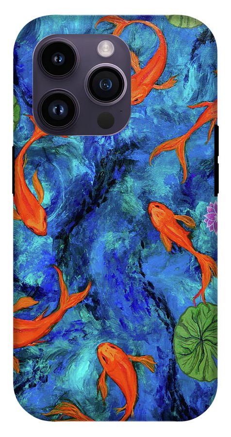 Dancing Koi - Phone Case