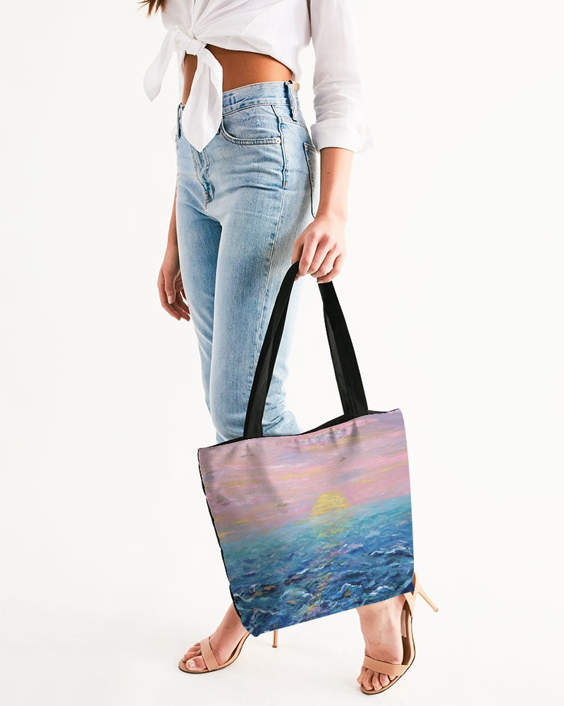 Key West Canvas Zip Tote