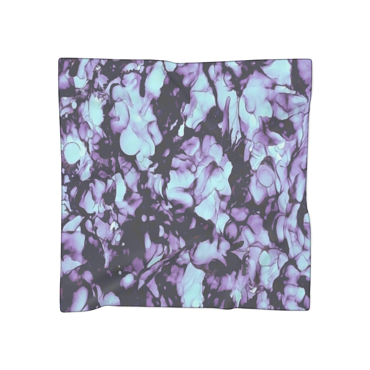 Poly Scarf-Hydrangea
