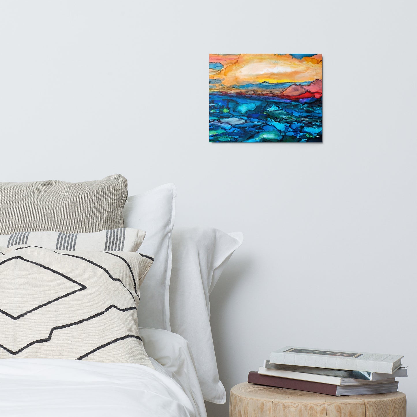 Glossy Metal print-Lake Lure