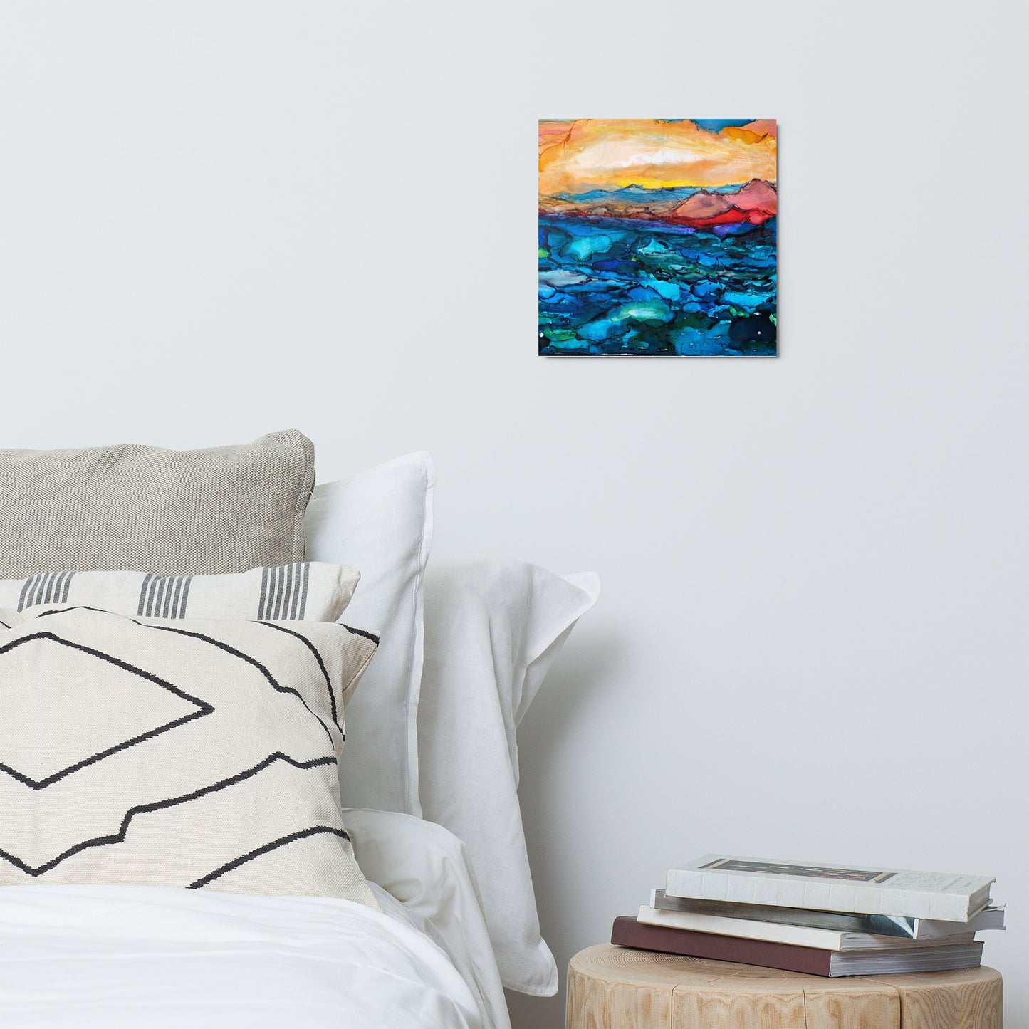 Glossy Metal print-Lake Lure