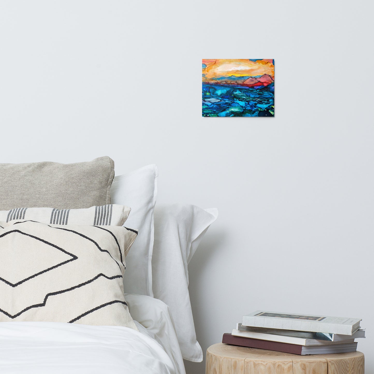 Glossy Metal print-Lake Lure