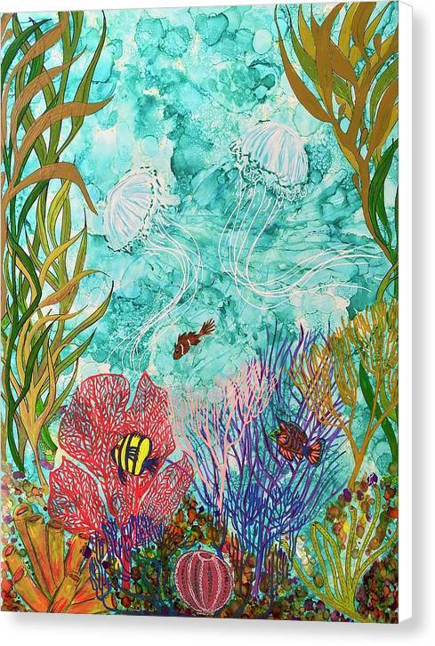 Jellies on the Rise - Canvas Print-Canvas Print-TaraHuntDesigns