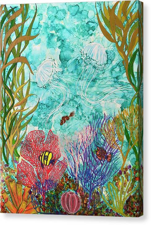 Jellies on the Rise - Canvas Print-Canvas Print-TaraHuntDesigns