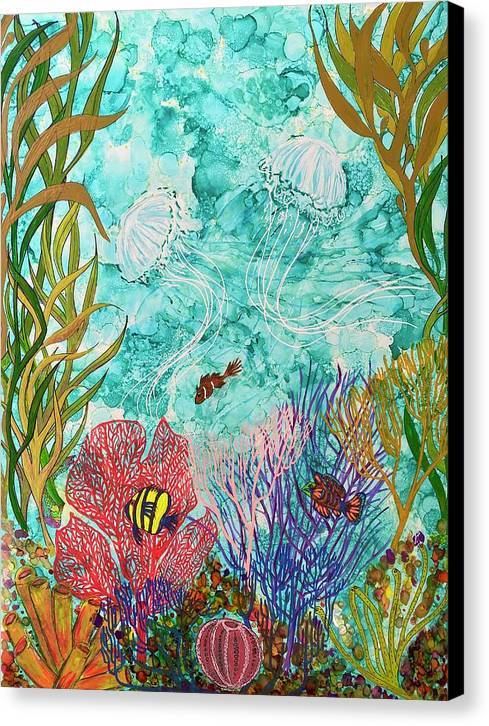 Jellies on the Rise - Canvas Print-Canvas Print-TaraHuntDesigns
