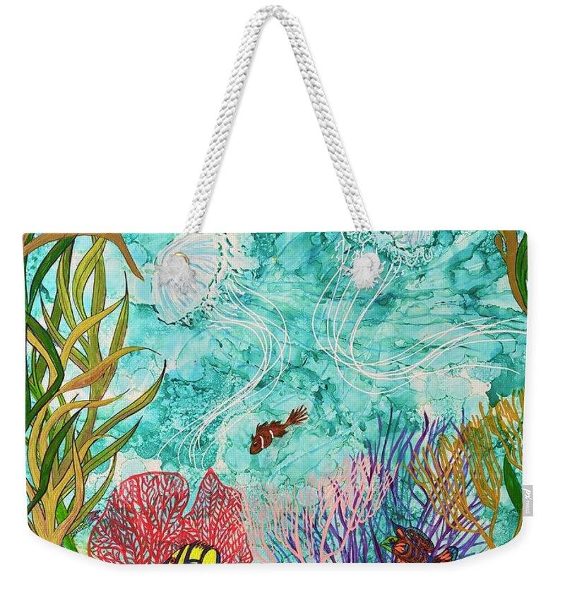Jellies on the Rise - Weekender Tote Bag-Weekender Tote Bag-TaraHuntDesigns