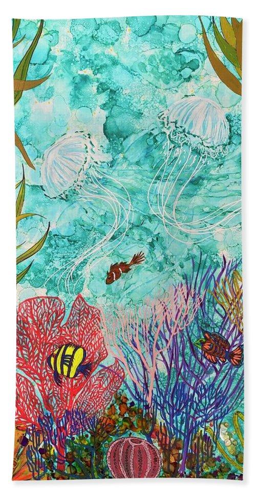 Jellies on the Rise - XL Bath Towel Collection-Bath Towel-TaraHuntDesigns