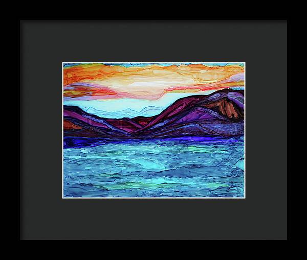 Lake Lure 2 - Framed Print with mat