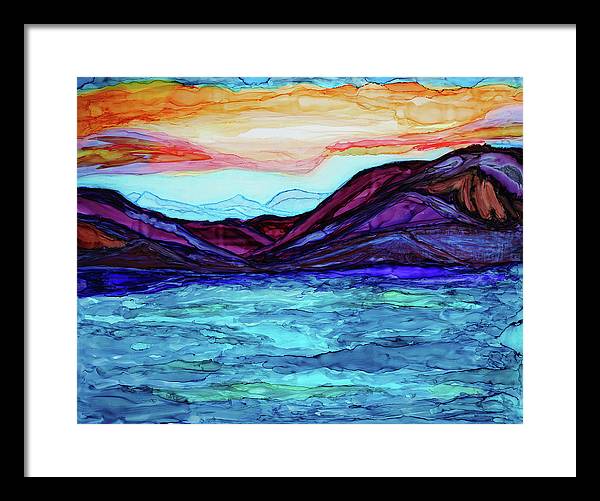 Lake Lure 2 - Framed Print with mat