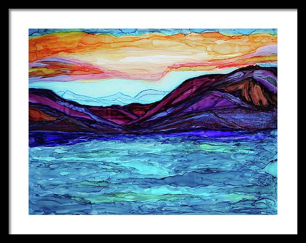 Lake Lure 2 - Framed Print with mat