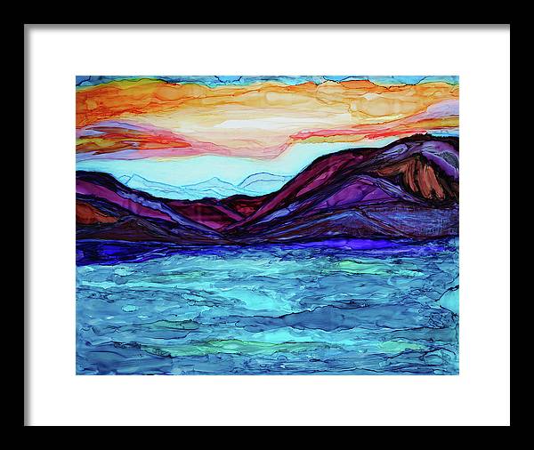 Lake Lure 2 - Framed Print with mat