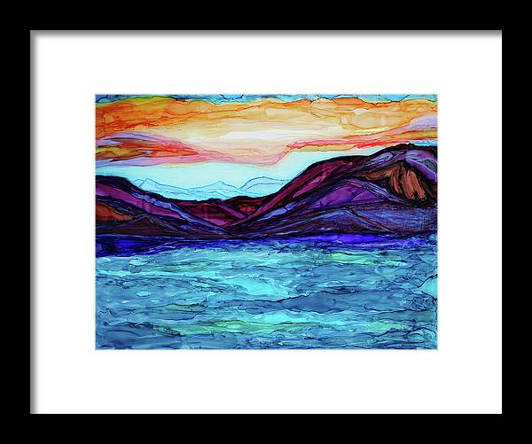 Lake Lure 2 - Framed Print with mat