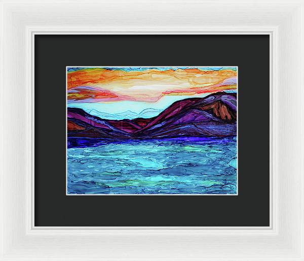 Lake Lure 2 - Framed Print with mat