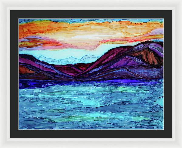 Lake Lure 2 - Framed Print with mat