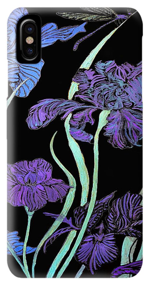 Night Irises - Phone Case