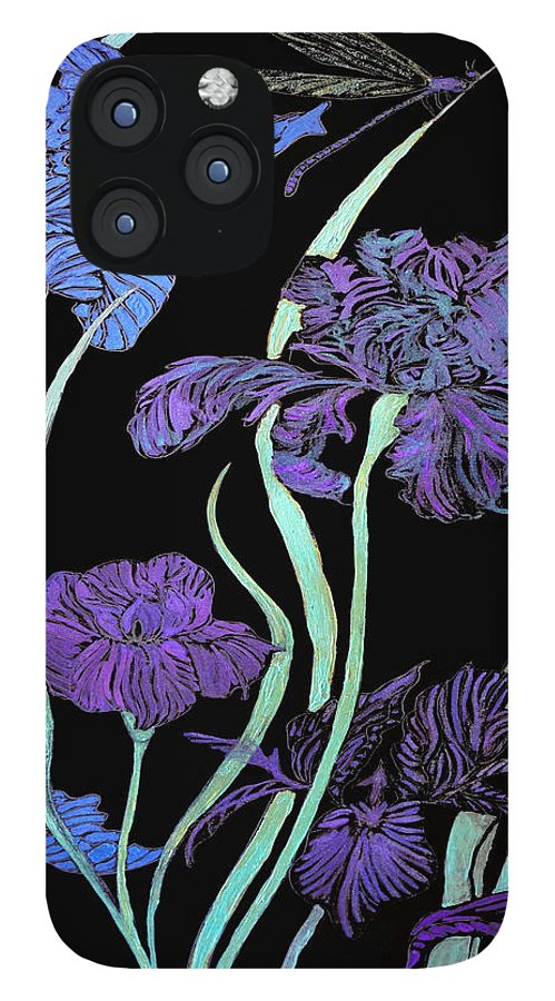 Night Irises - Phone Case