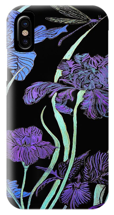 Night Irises - Phone Case